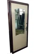 Входная дверь "Щит-Экстра с зеркалом" два МДФ