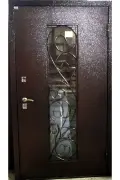 ЩИТ эксклюзив-Загородный дом с остеклением и кованой решеткой